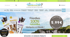 Desktop Screenshot of chiensetchatsnaturellement.com